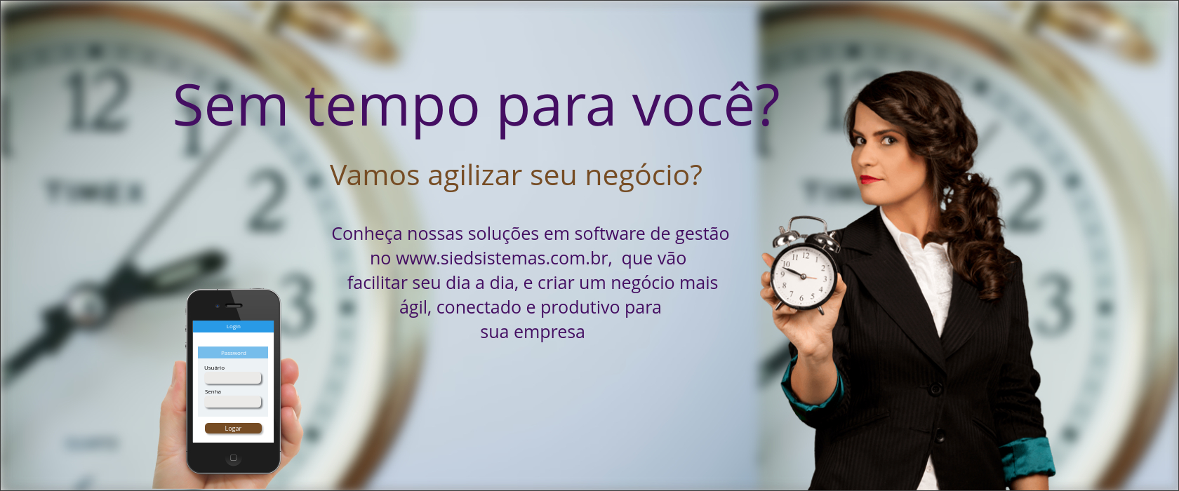 Sem tempo para você